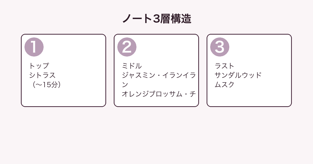 シャネル ガブリエル シャネル ノート3層構造図