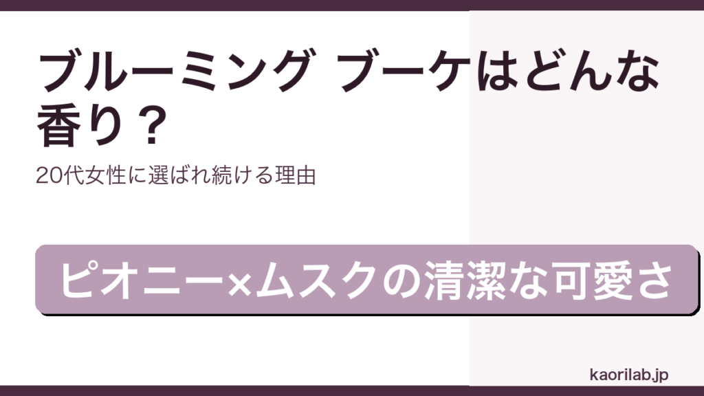 ミス ディオール ブルーミング ブーケ EDTの香り・評価を解説するアイキャッチ画像